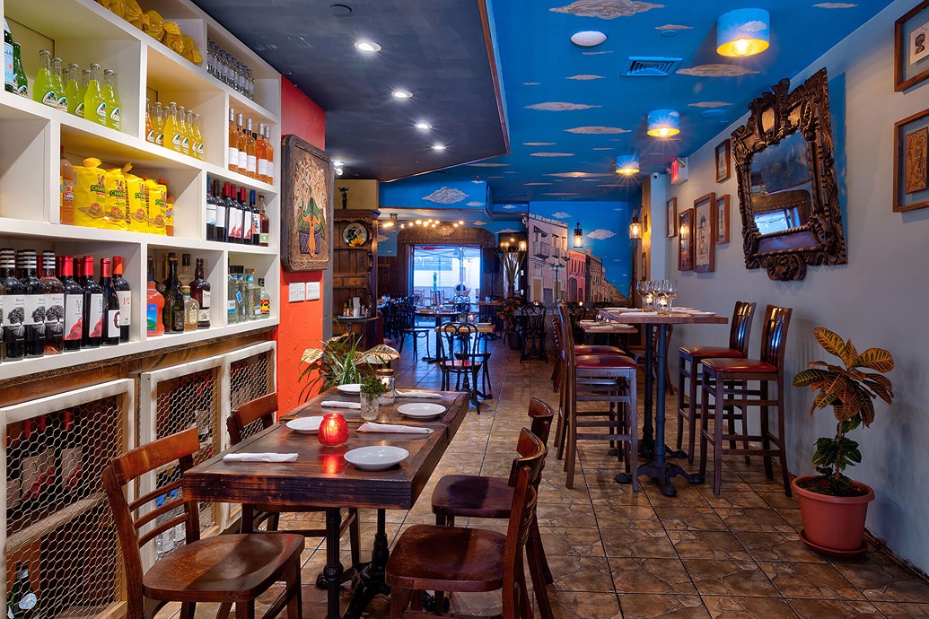 back side of dining room