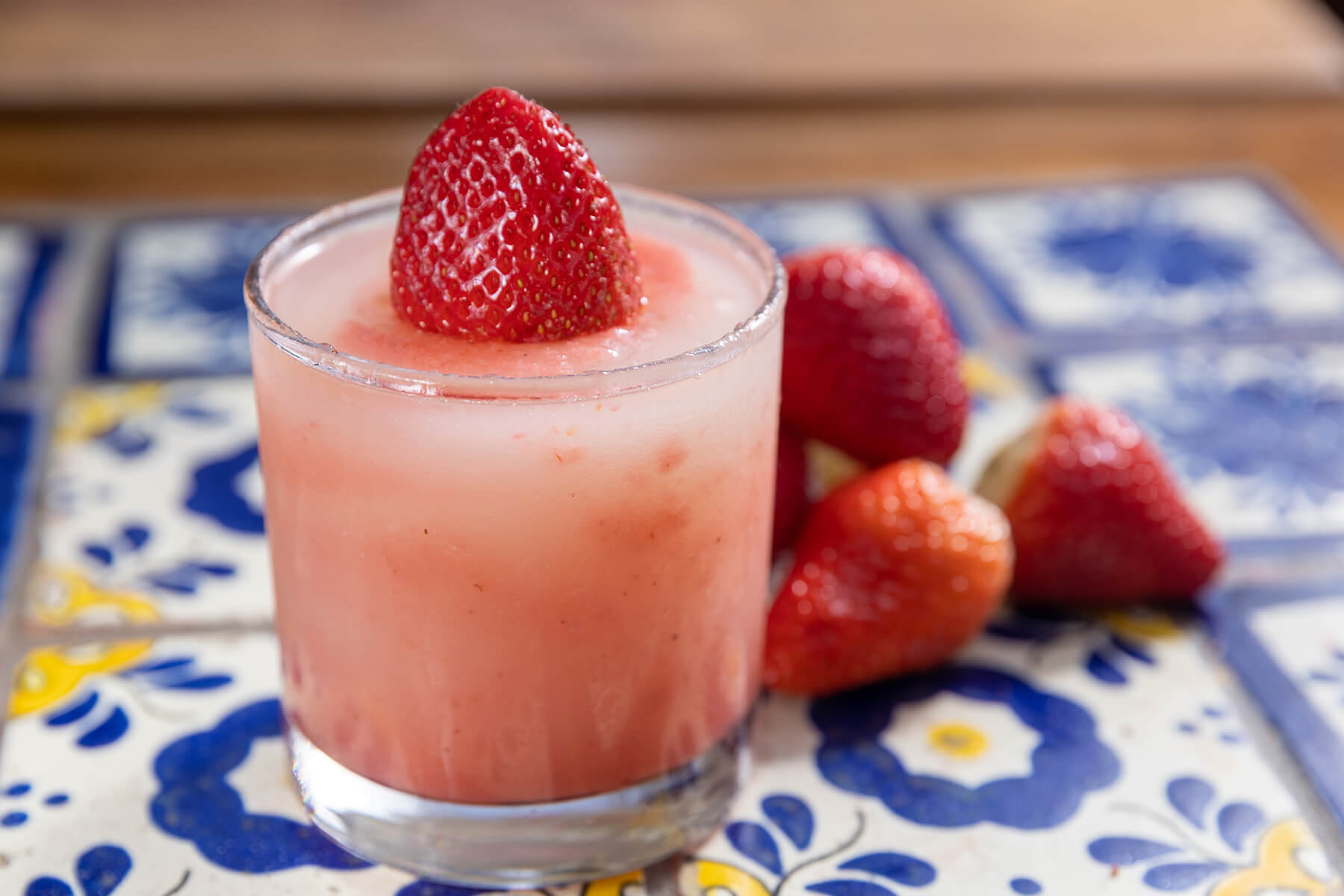 frozen strawberry drink